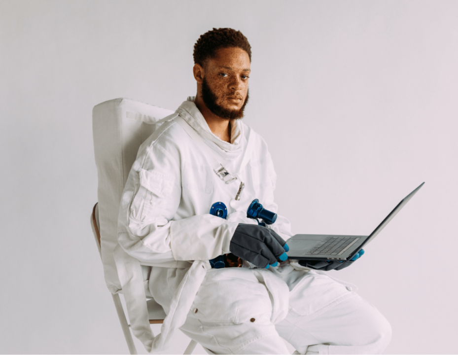 man on laptop